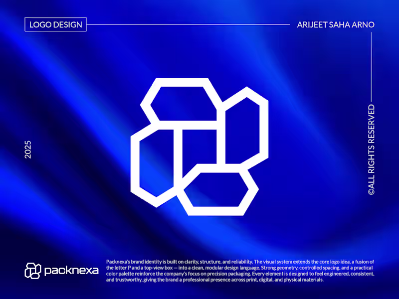 Cover image for Letter P - Box Top View Logo for a Packaging Company (Dribbb...