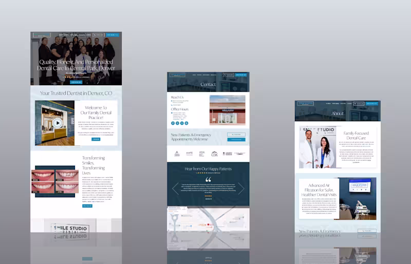 Cover image for Wix Responsive Dental Website Design