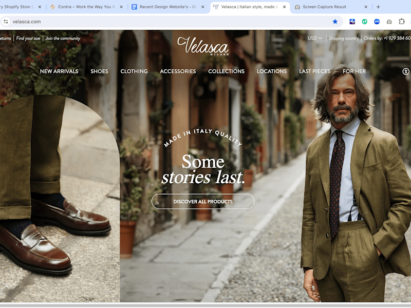 Cover image for Velasca | Italian style, made to last