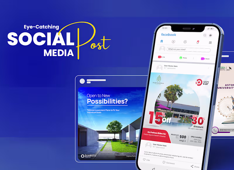 Cover image for Social Media Design Services