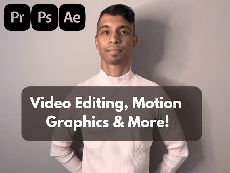 Cover image for Need Help With Editing for Social Media? I'm Your Guy!