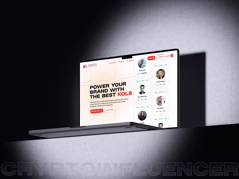 Cover image for CryptoInfluencer – Web3 KOL Marketplace