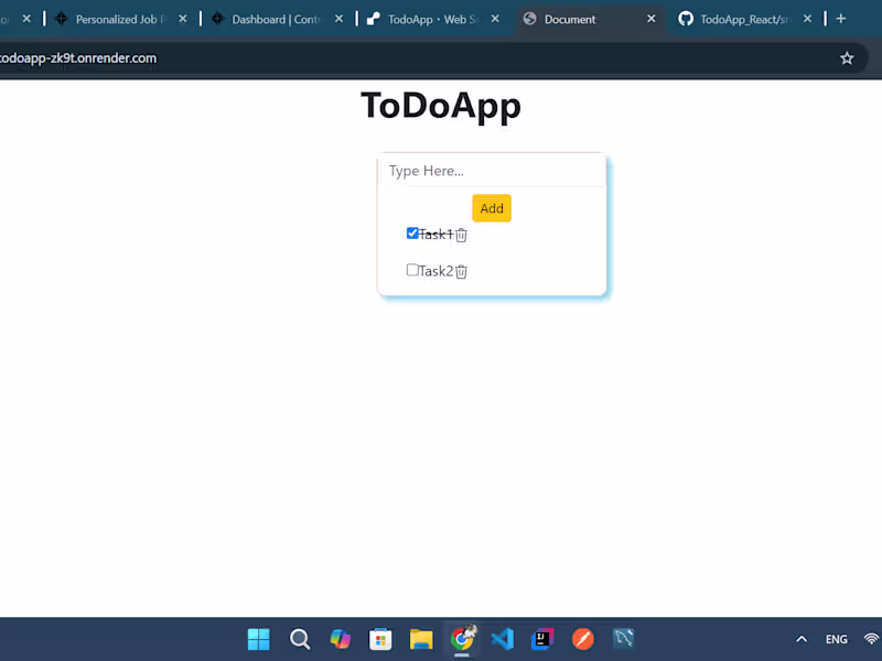 Cover image for Modern To-Do List App with React & Node.js