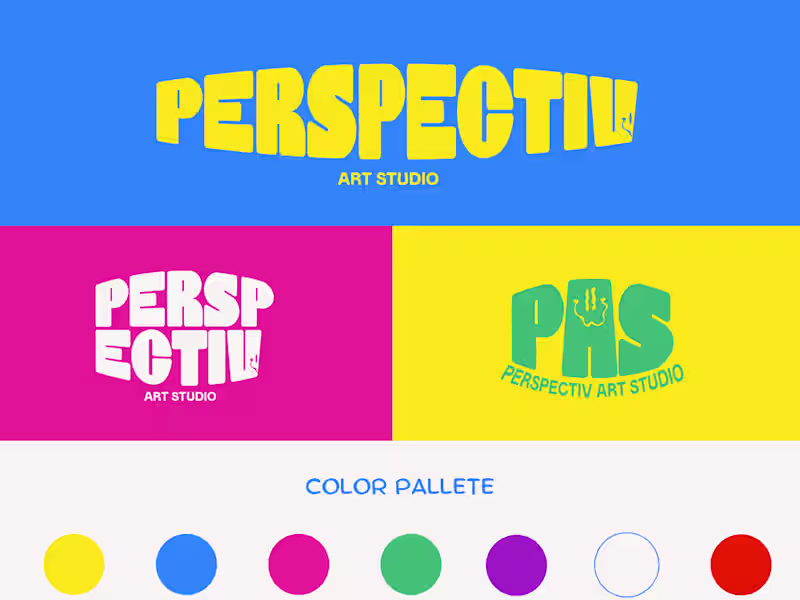 Cover image for Perspectiv Art Studio Visual Identity