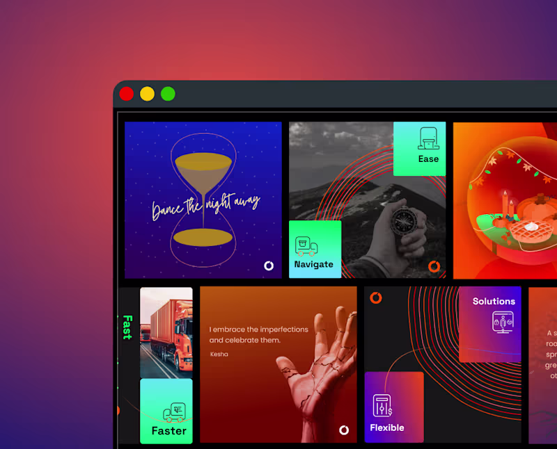 Cover image for OrangeDS Social Media Visual Design Project