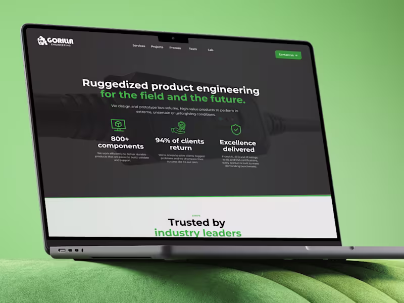 Cover image for Product development services for rugged products | 28 Gorilla E…