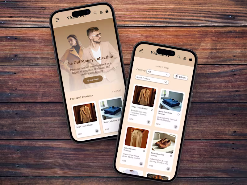 Cover image for E-Commerce Experience for Valmont