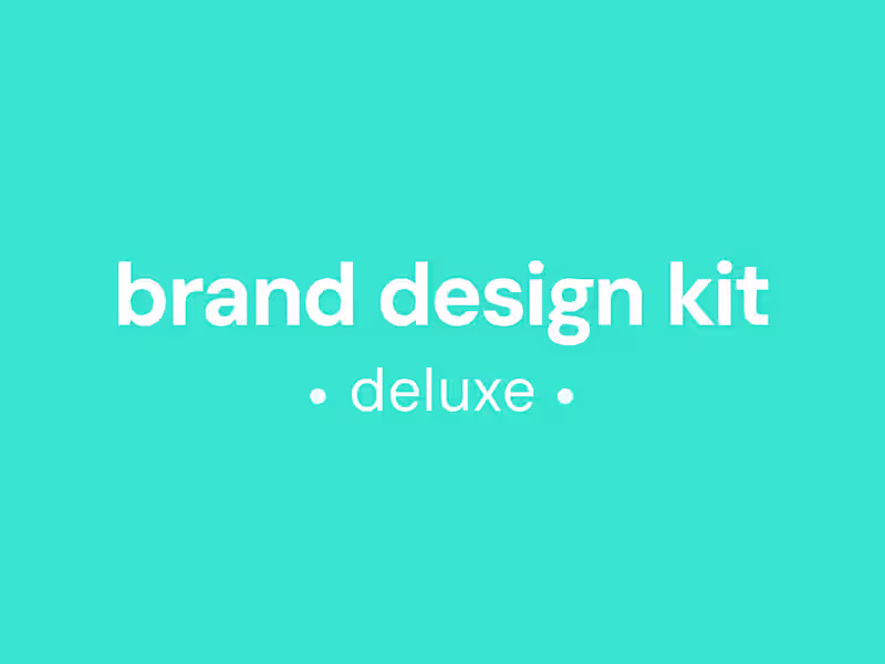 Cover image for Brand Design Kit - Deluxe
