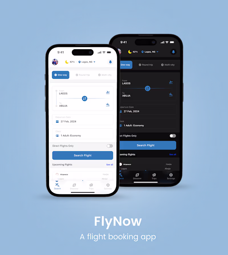 Cover image for A flight booking app