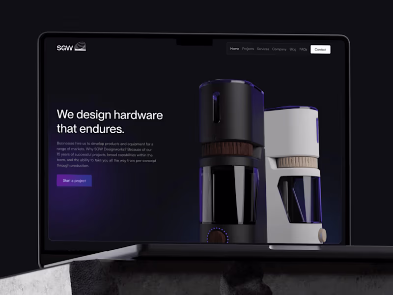 Cover image for SGW Designworks - Figma Design & Weblow Development.