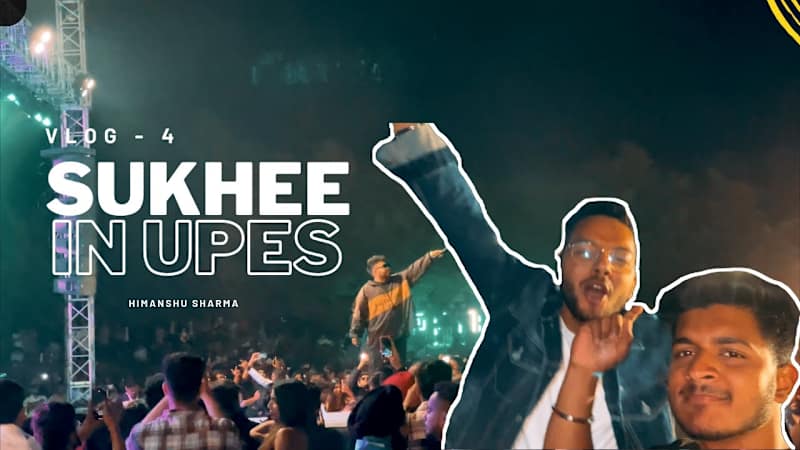 Cover image for UPES | SPANDAN 2K23 | PART - 2 | SUKHEE LIVE CONCE…