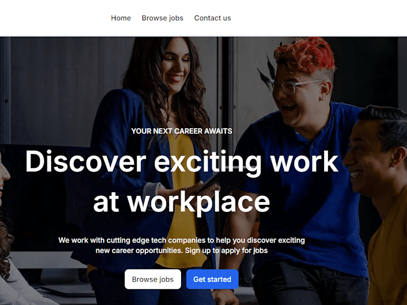 Cover image for Custom Job Board Web App 