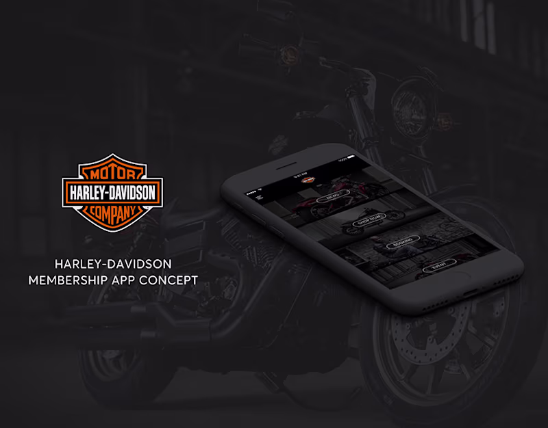 Cover image for Membership App - Harley Davidson