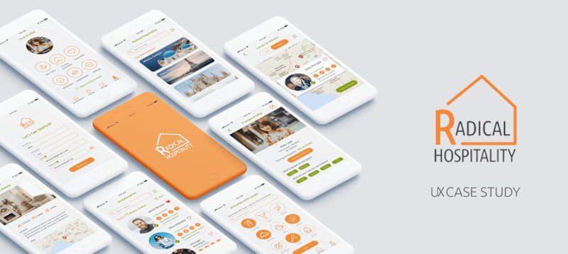 Cover image for Mobile App design for Couch Surfers