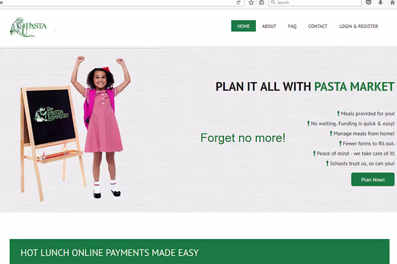 Cover image for Custom Payment Portal to Replace Manual School Lunch Billing