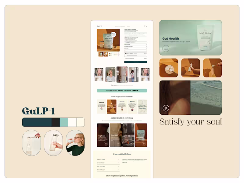 Cover image for GULP 1 - Shopify build for high-traffic launch