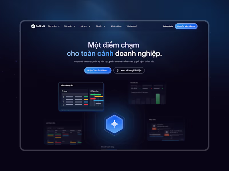 Cover image for Base.vn | Comprehensive UI/UX & Webflow Redesign