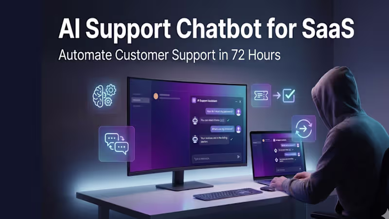 Cover image for AI Chatbot That Cuts Support Tickets by 60%