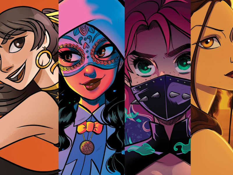 Cover image for Latina Superhero Team 