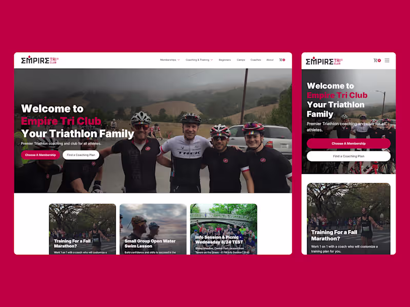 Cover image for Framer Coaching Website Design