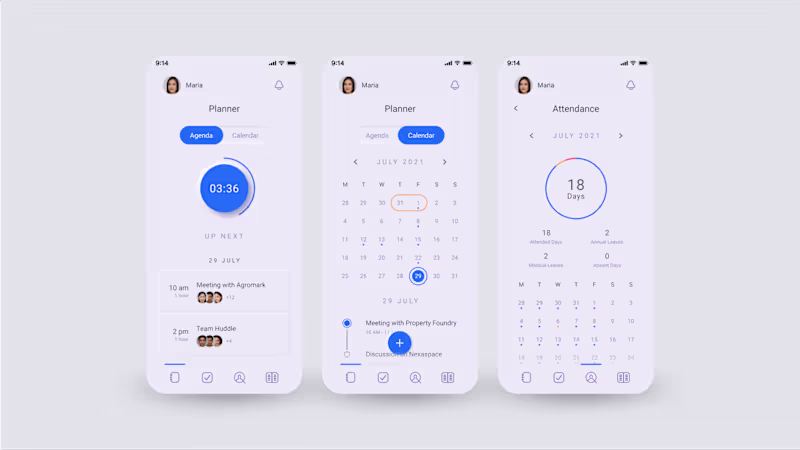 Cover image for HR Work App UI Design