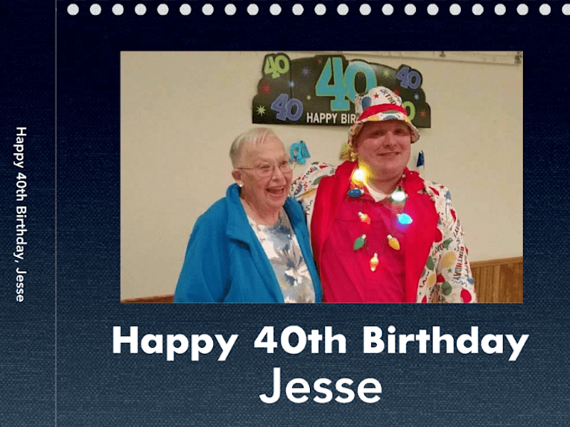 Cover image for Photo Book: Birthday