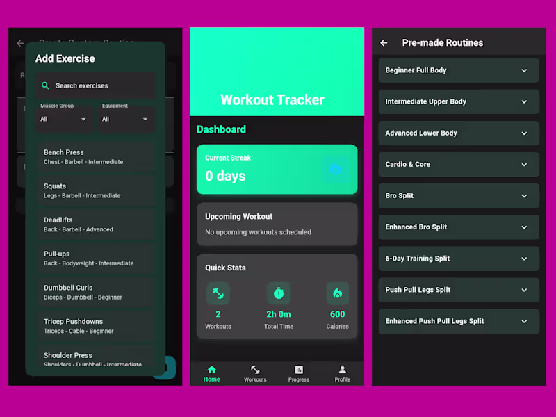 Cover image for FitTrack Pro: Advanced Workout Tracker and Fitness Companion