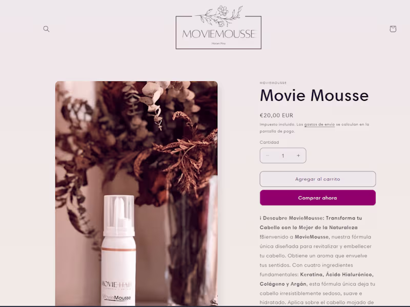 Cover image for Moviemousse - Beauty Store