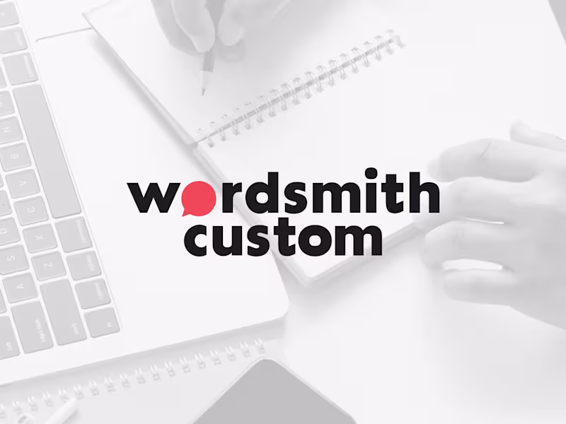 Cover image for Wordsmith Custom | Brand Identity Design