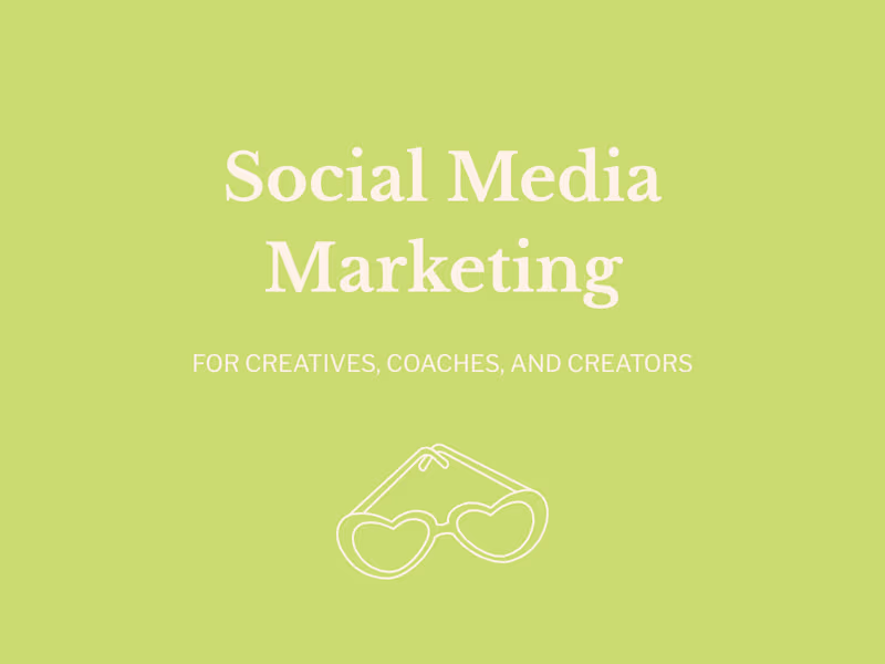 Cover image for Social Media Marketing and Management for Creatives and Creators