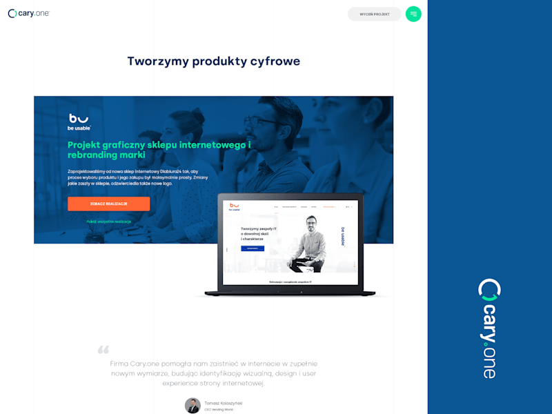 Cover image for Cary One - digital agency