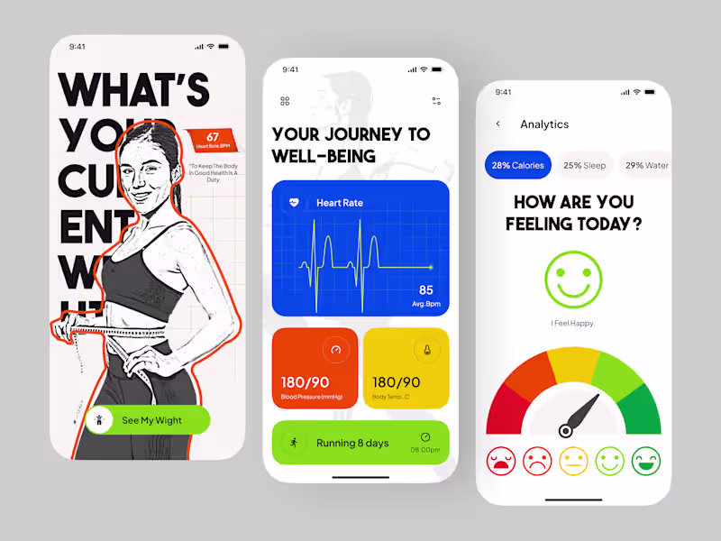 Cover image for Fitness App UI
