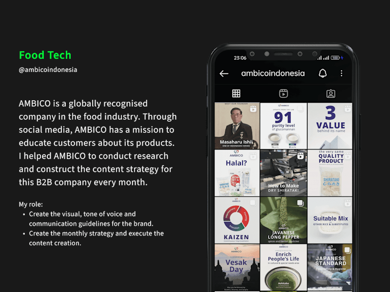 Cover image for AMBICO Instagram Management