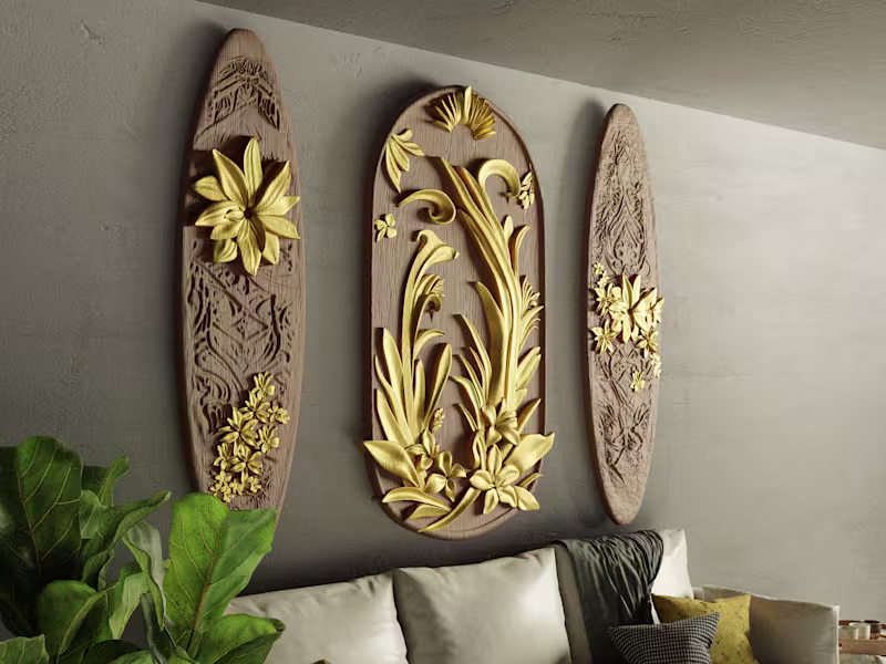 Cover image for Tikki-Inspired Decor Project :: Behance