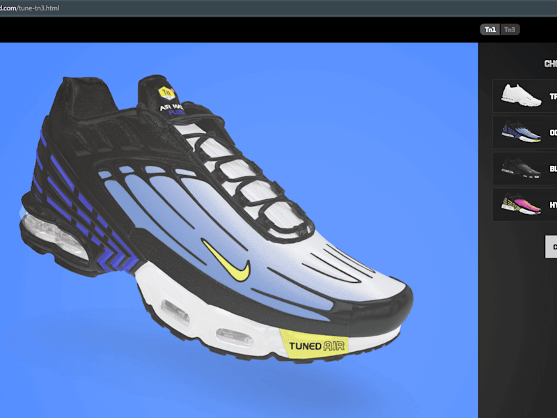 Cover image for 3D Product Model - Nike and Footlocker
