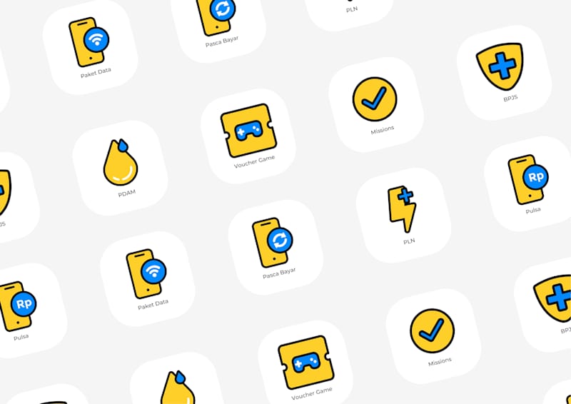 Cover image for Icon, Illustration, and Banner Warung Pintar Apps