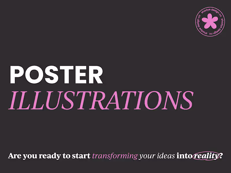 Cover image for Poster/Flyer Illustrations for Events & Advertisement ✨