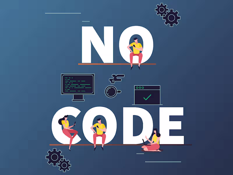 Cover image for No Code Development
