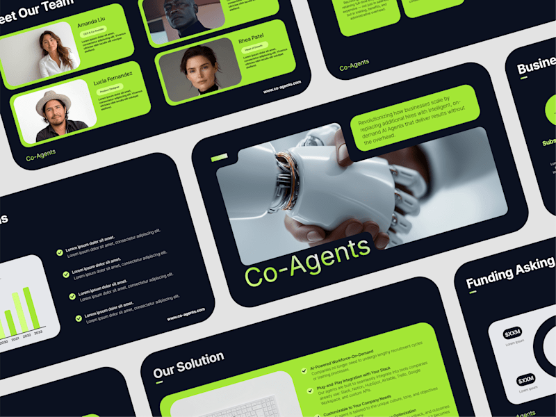 Cover image for Pitch Deck Design- Co-Agents 