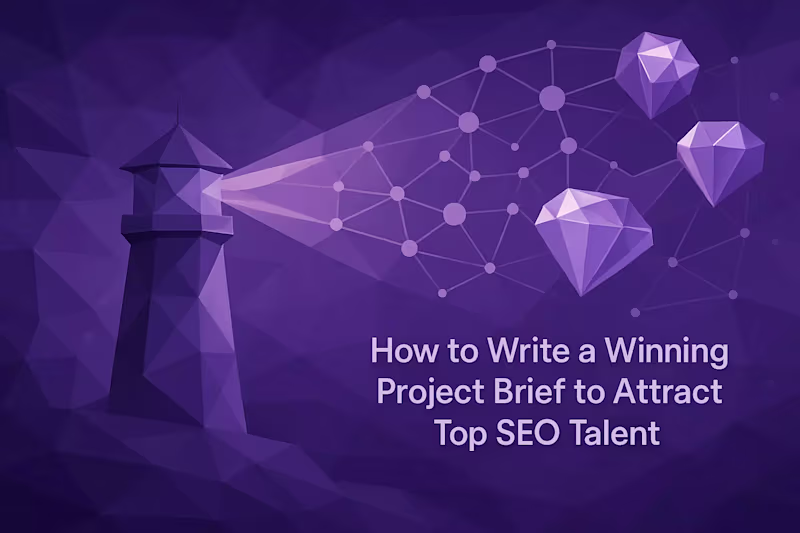 Cover image for How to Write a Winning Project Brief to Attract Top SEO Talent