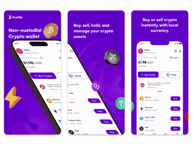 Cover image for Crypto wallet development for a Fintech firm.