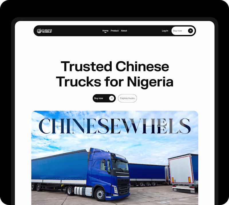Cover image for Marketplace for trucks
