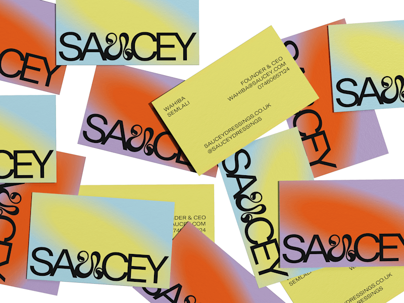 Cover image for SAUCEY / branding + packaging
