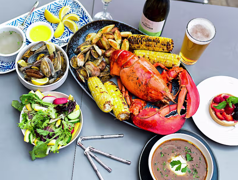 Cover image for New England Lobster Bake