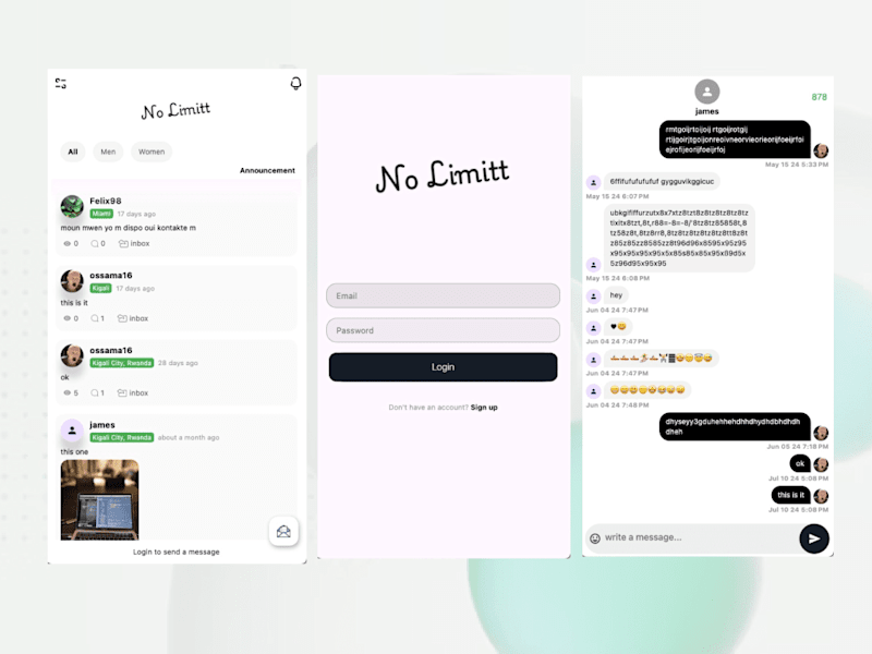 Cover image for Flutter web app for public chat application based on location.