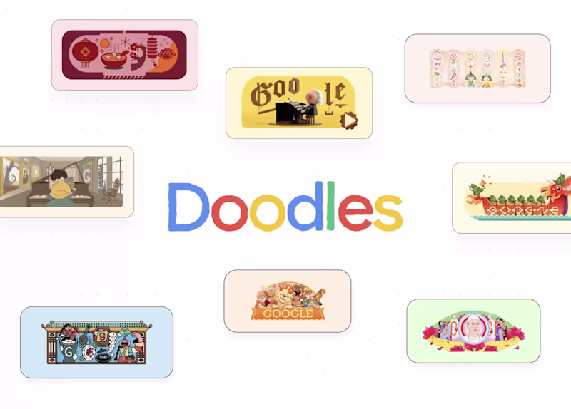 Cover image for Google Doodles - Website