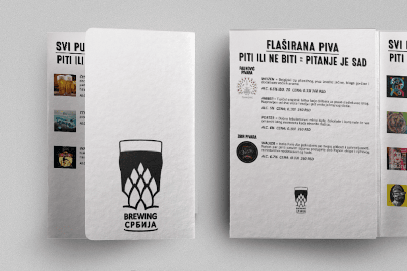 Cover image for menu & logo design