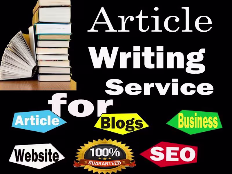 Cover image for I will write an informative & educational articles service.