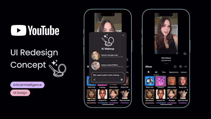 Cover image for Youtube - UI Redesign Concept