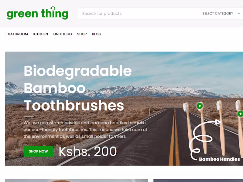 Cover image for Greenthing – Low Waste Kenya